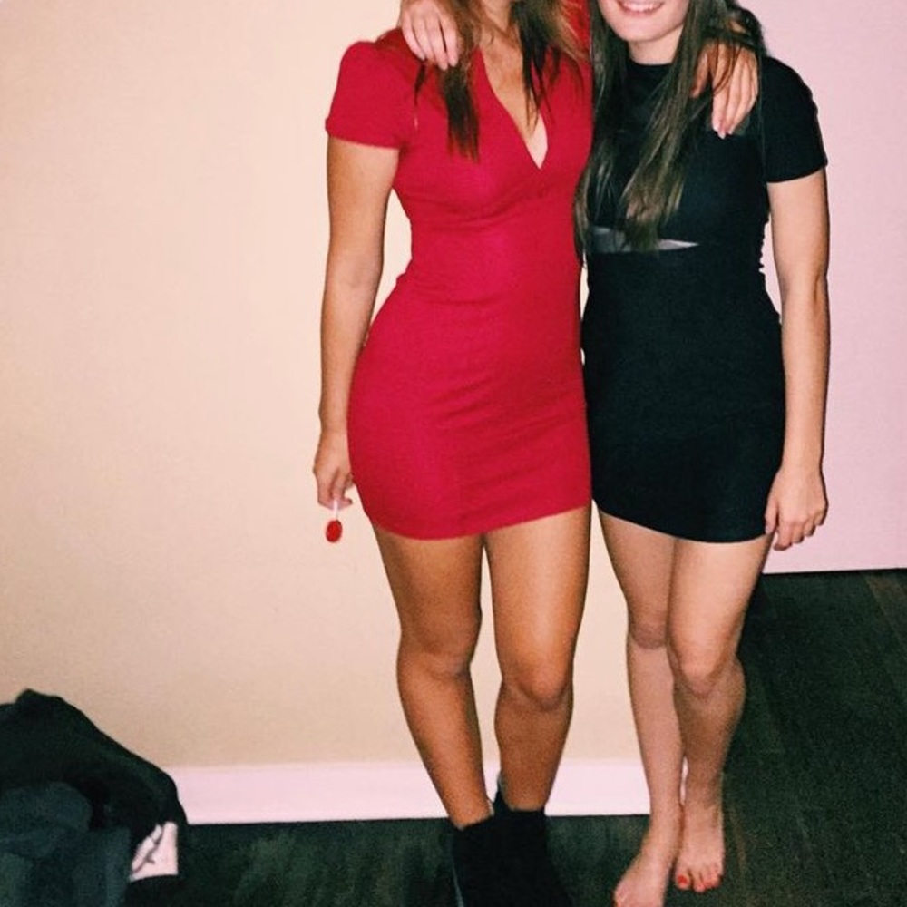 Red Tobi dress